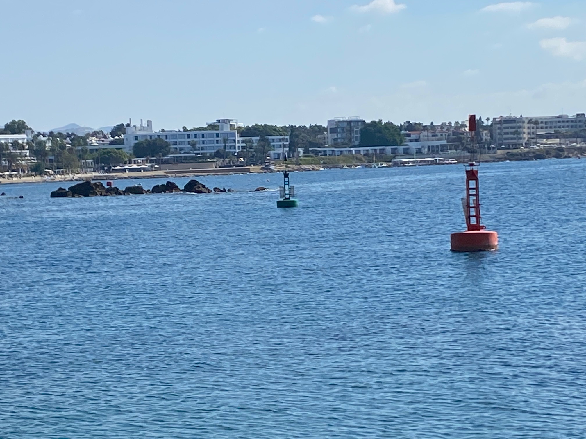 Fisherman at the Paphos Harbour