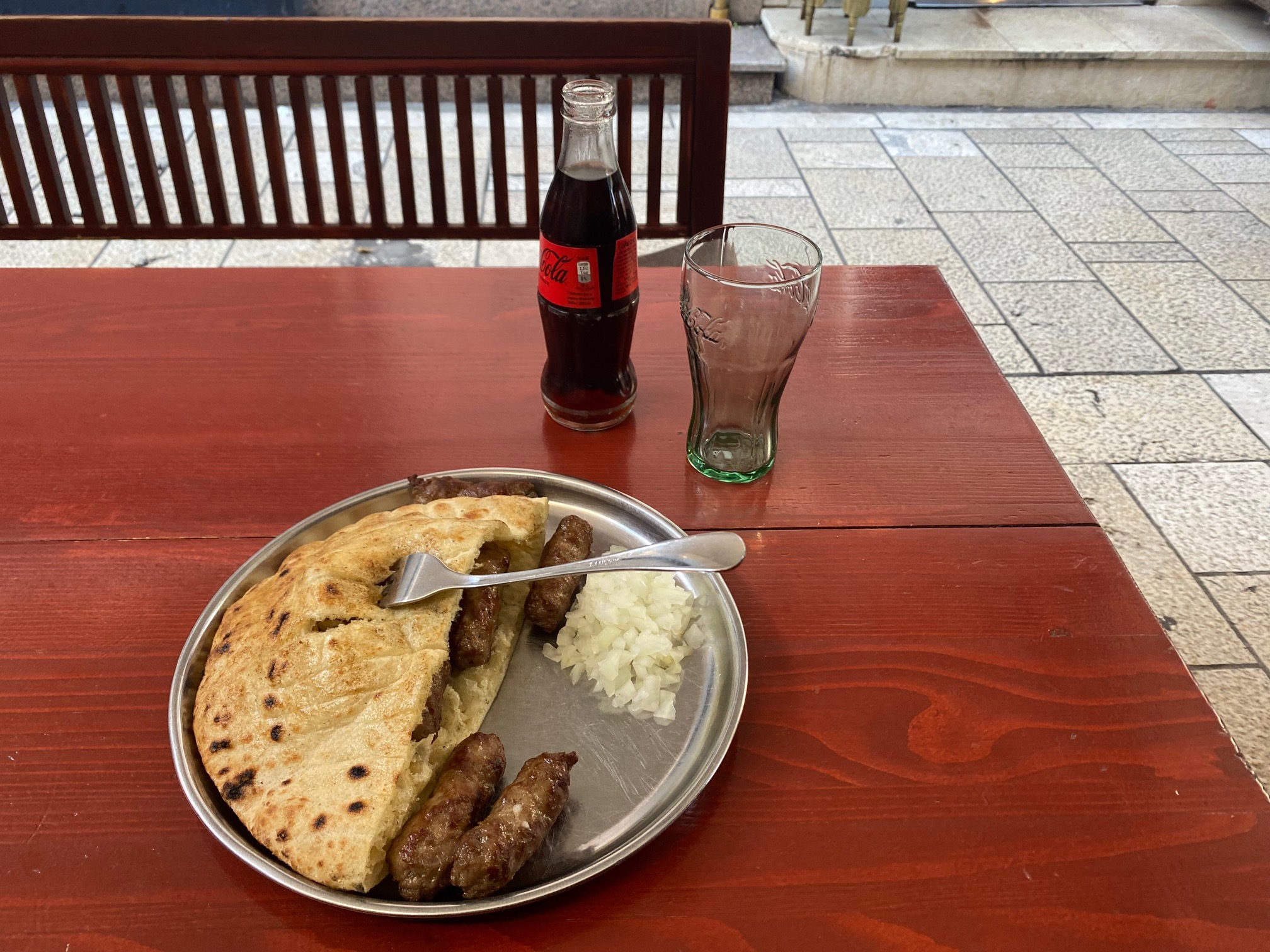 Ćevapi in Sarajevo